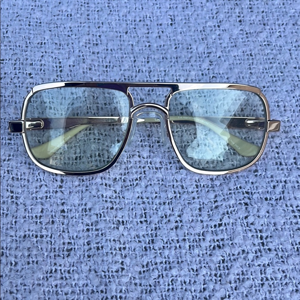 CADDIS rose gold progressive Aviator Glasses